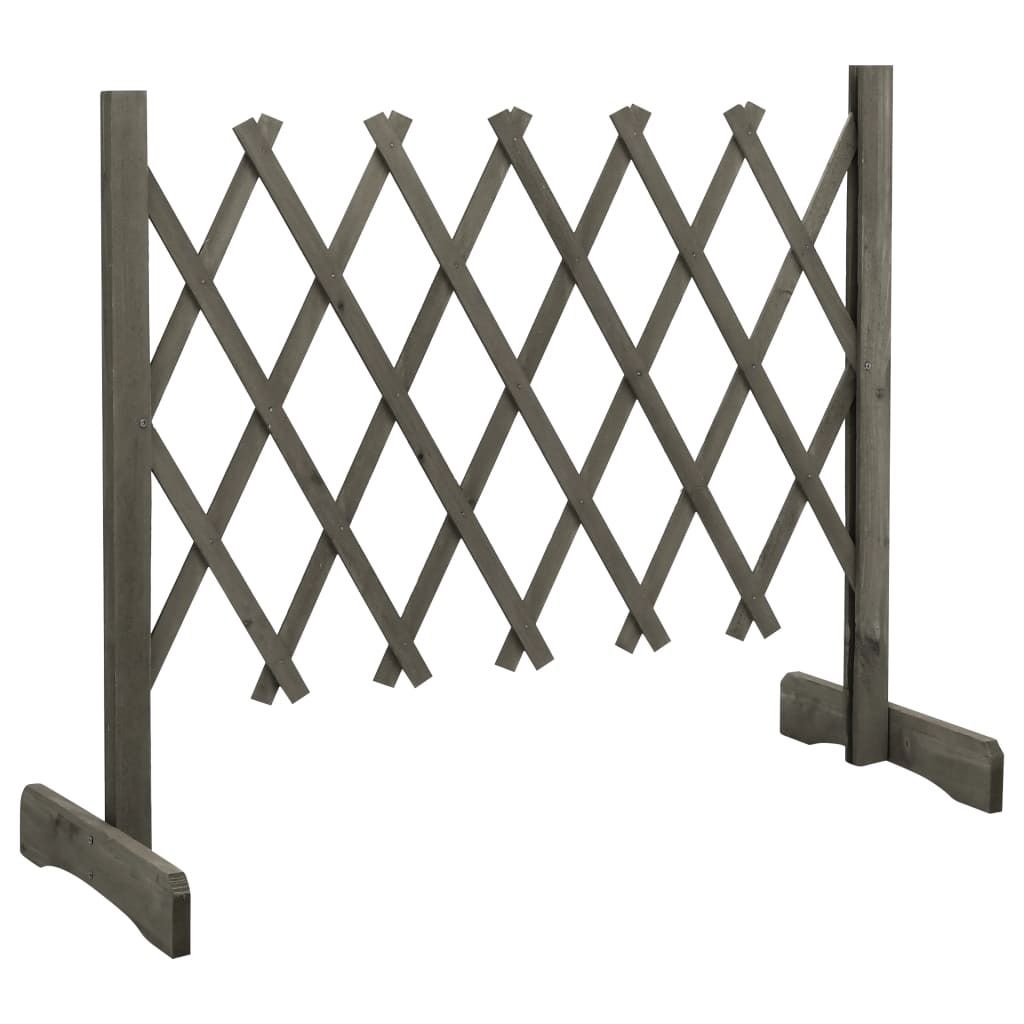 vidaXL Recinto per arrampicata da giardino grigio 120x60 cm Immagine del prodotto 