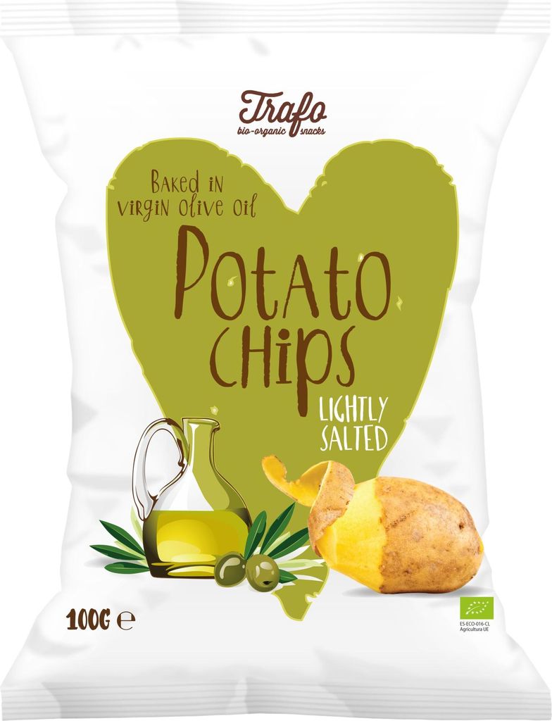 In -Olivenöl Frittierte Kartoffelchips Produktbild 