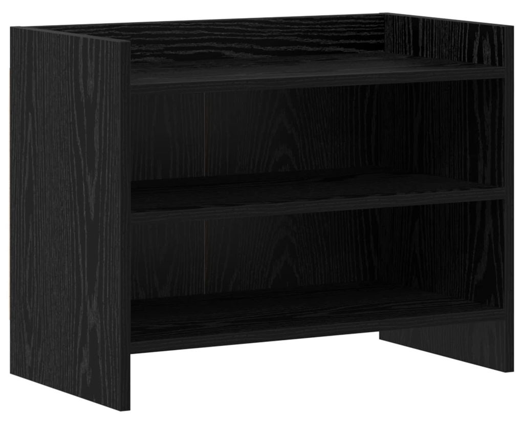 vidaXL TV-Schränk 60 x 33 x 47 cm Schwarze Eiche Holzwerkstoff