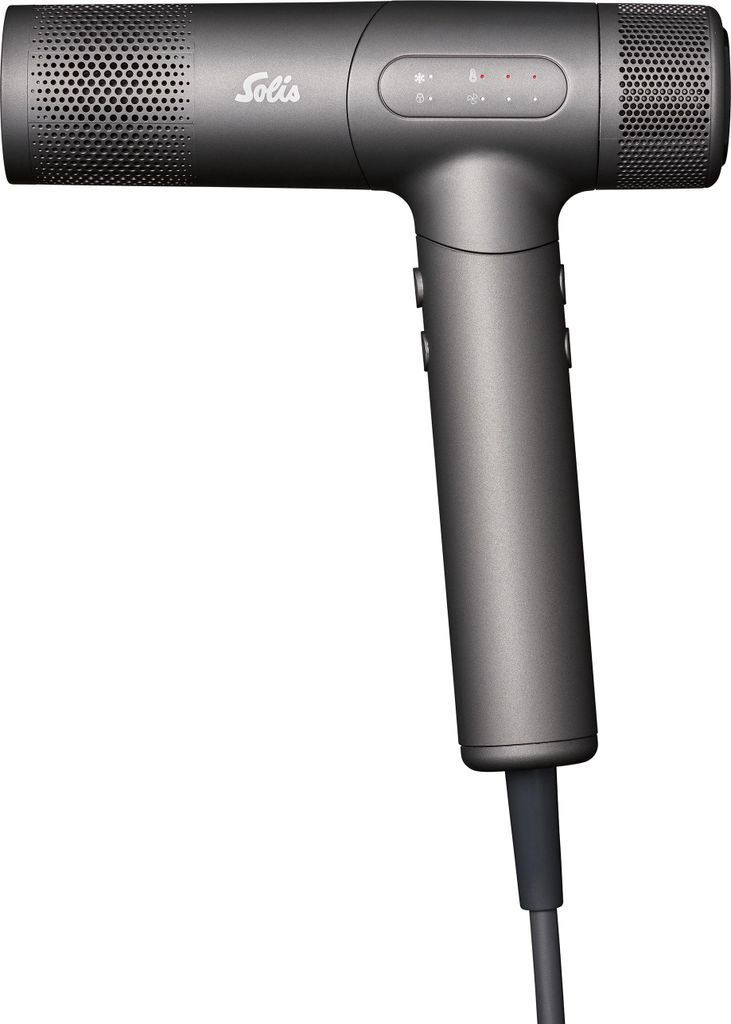 Solis Haartrockner, mit Speicherfunktion und Temperaturkontrolle, 1600 W, 300 g