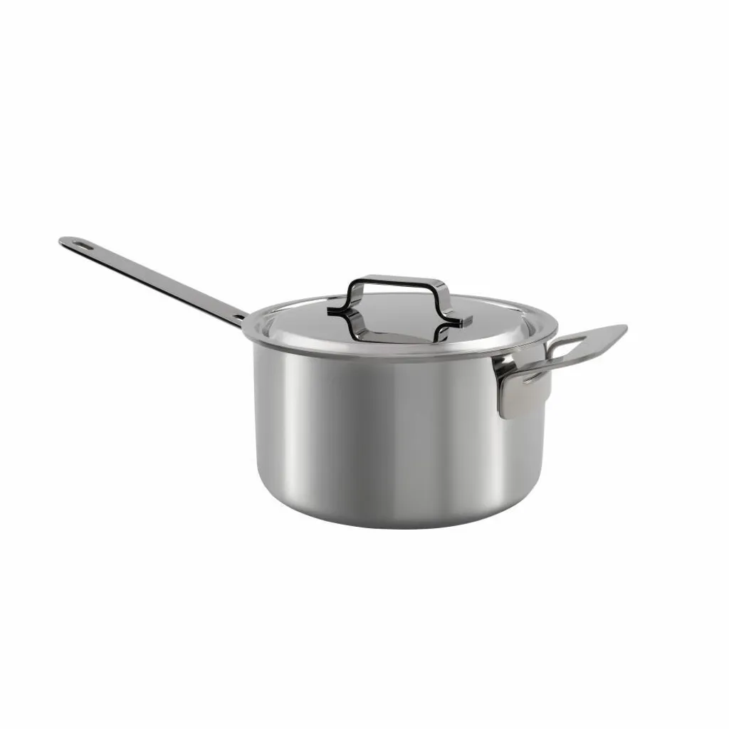 Pentola Induzione 20cm Professional Secrets Acciaio 5-Ply 3 Litri