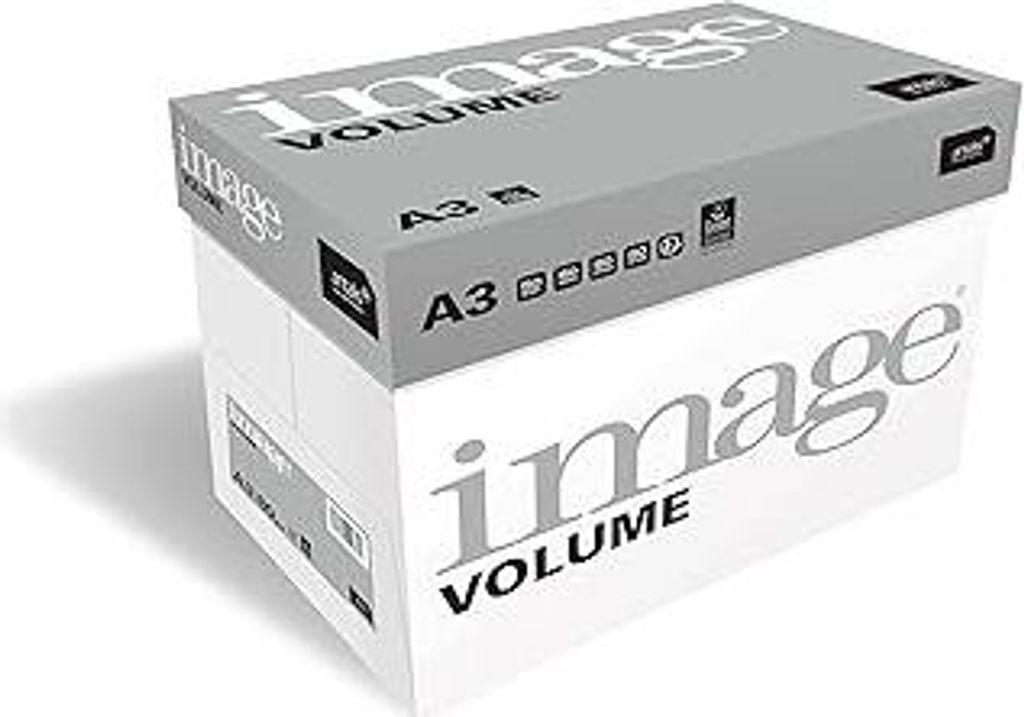 Image Volume - Kopierpapier 80g/m² A3-5 Pakete zu 500 Blatt
