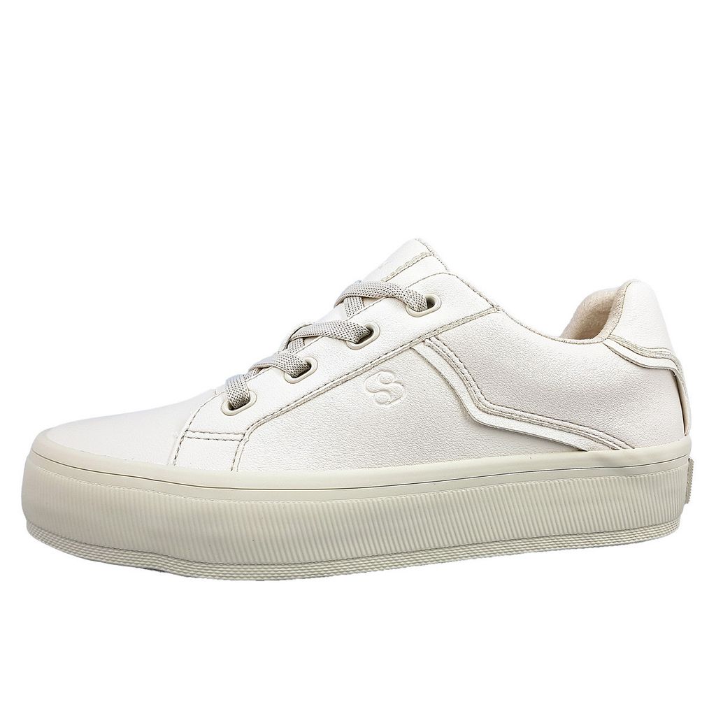 s.Oliver Damen Sneaker low in Weiß, Größe 38
