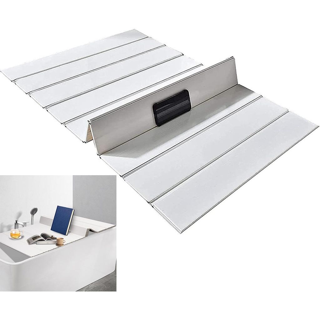 97x65cm Badewannenabdeckung bis 10kg Belastbar -0,6mm PVC Produktbild 
