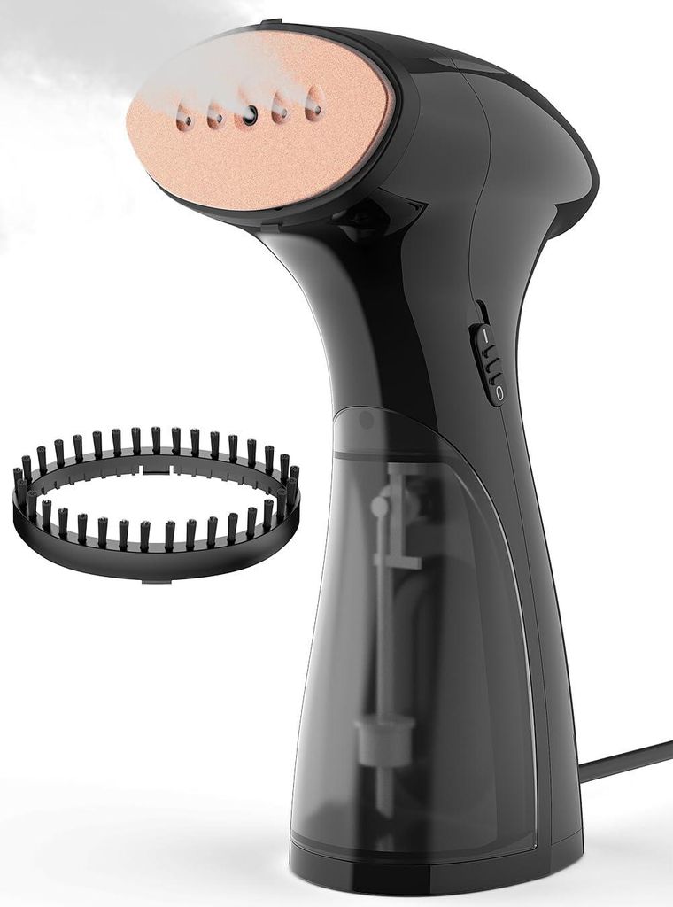 Dampfgl?tter 1600W Tragbarer Dampfbš¹rste mit Abnehmbarer Wassertank