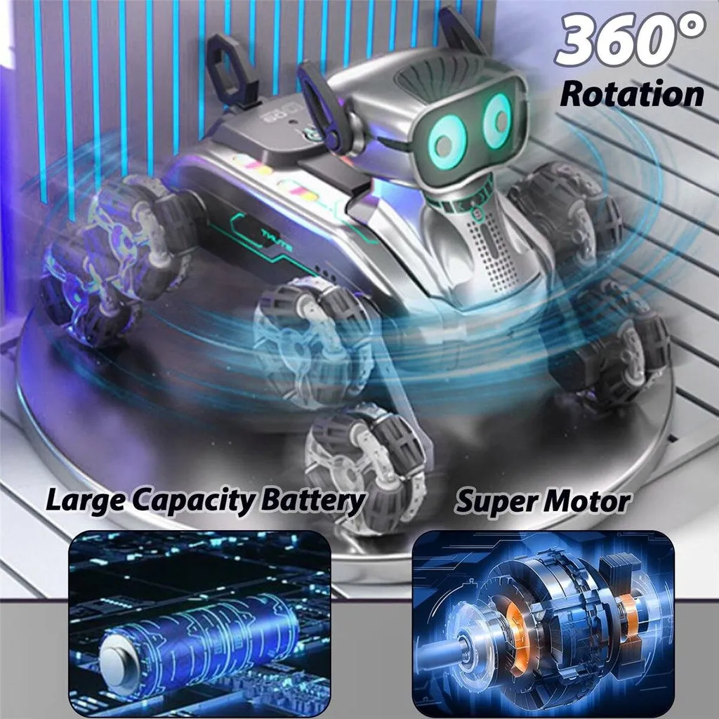 Robot télécommandé pour enfants 4-12 ans idéal pour franchir l'obstacle - 7