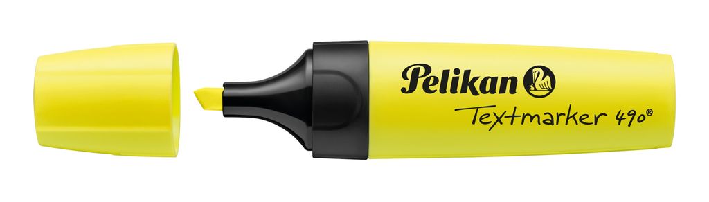Pelikan Textmarker 490 leuchtgelb Produktbild 