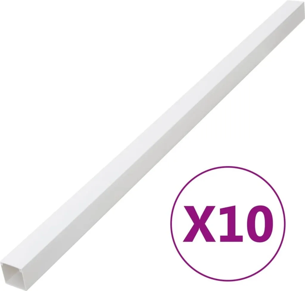 Gaine d'installation électrique PVC 60x60 mm Longueur 10m Best Möbel Pro