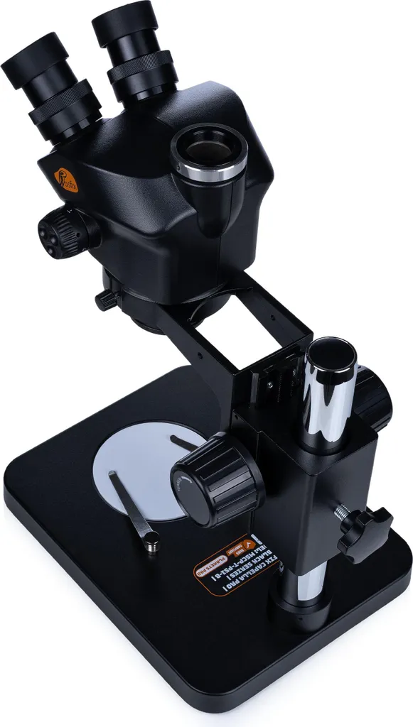 Microscope Trinoculaire Stéréoscopique Rosfix pour Électronique et Labo 7-45x - 2