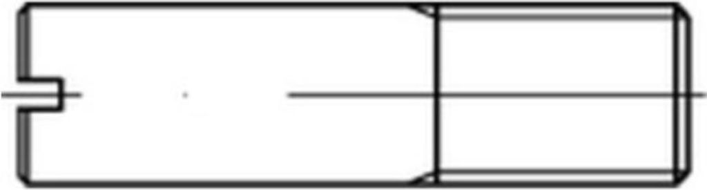 Reyher Schaftschrauben ISO 2342 14 H M 5x10 Zn (100 Stück)