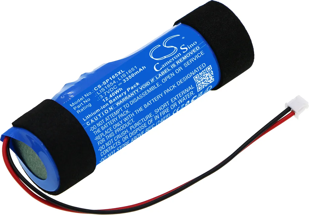 TECHTEK Batteria compatibile con [Sony] CECH-ZCM2E, CECH-ZCM2U, PlayStation PS4 Move Motion Controller Version 2 sostituisce LIS1651, per LIS1654