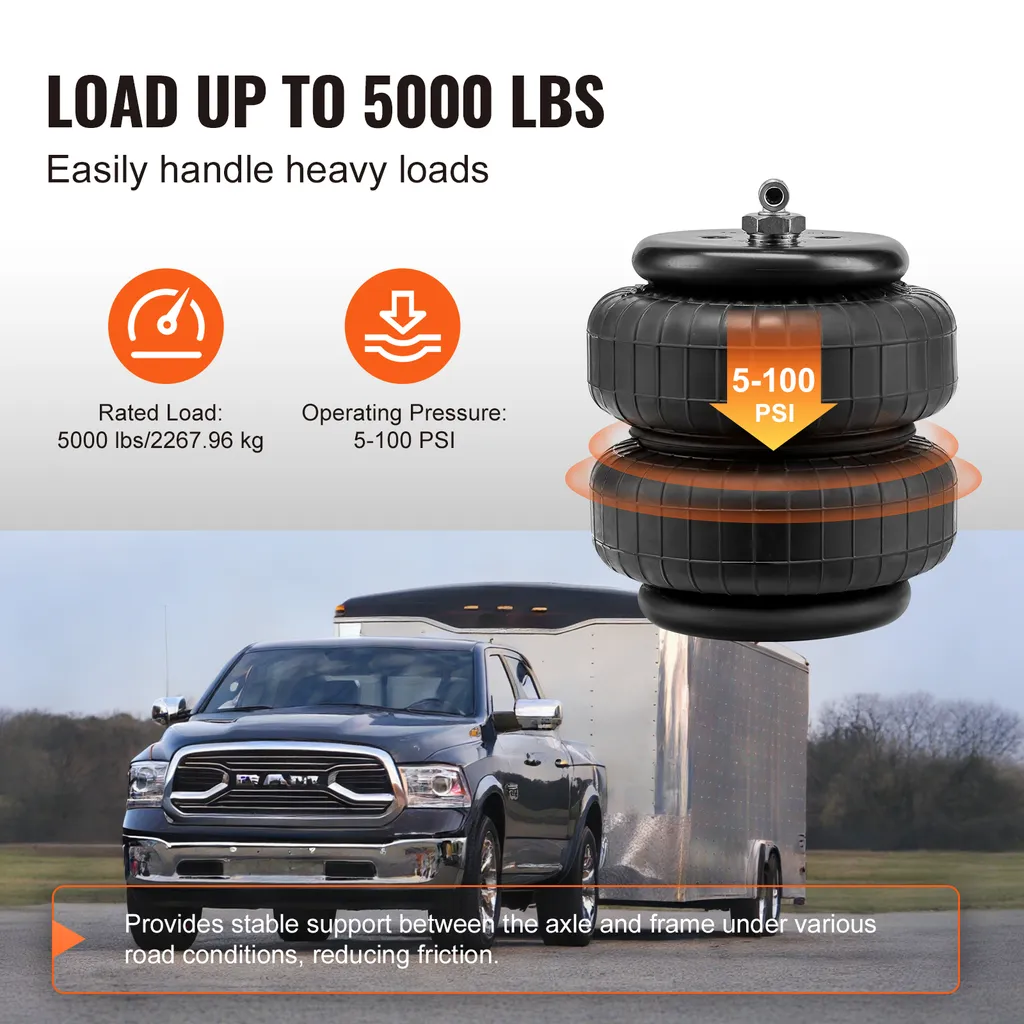 Kit Suspension Airbag VEVOR pour Dodge Ram 2500 3500 4WD 5000 lbs