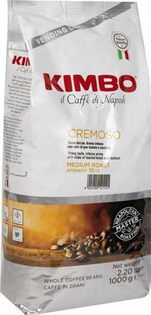 Cremoso Bohnenkaffee 1kg - Kimbo