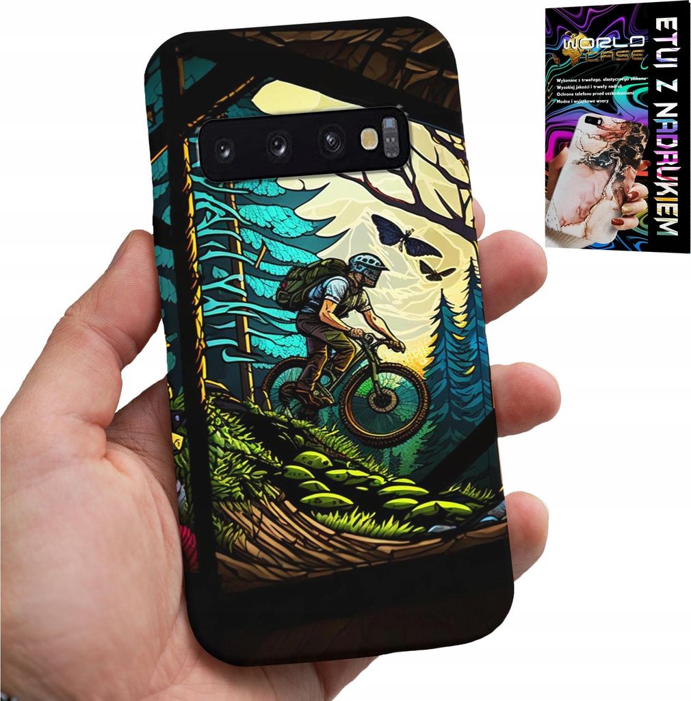 Etui Für Samsung Galaxy S10 Plus - Biken Extreme Waldtouren
