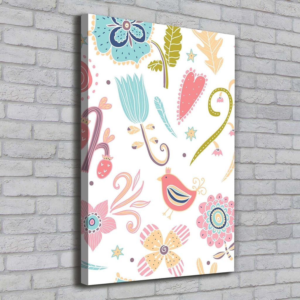 Tulup Leinwandbild - 70x100cm - Wandkunst - Drucke auf Leinwand - Leinwanddruck - Wohnzimmer Wanddekoration XXL - Wohnung Deko Kunstdrucke - Kind...