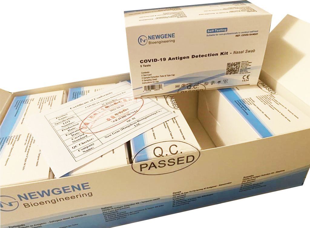 5 Stück Covid-19 Antigen-Nachweis-Kit - Nasenabstrich, Für Produktbild 4