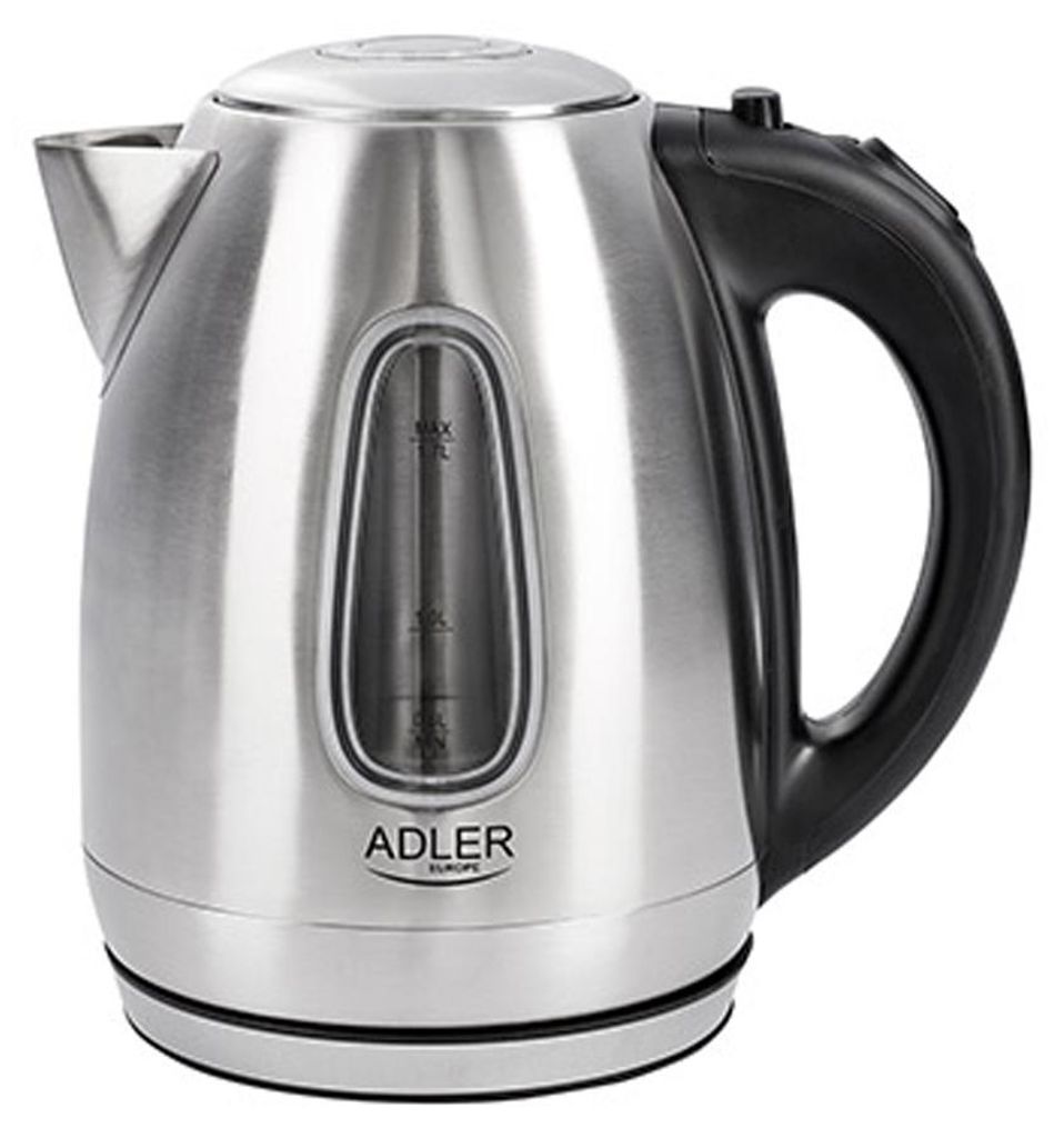 Adler AD1223, 1,7 L, 2000 W, Čierna, Nerezová oceľ, Obrázok produktu 