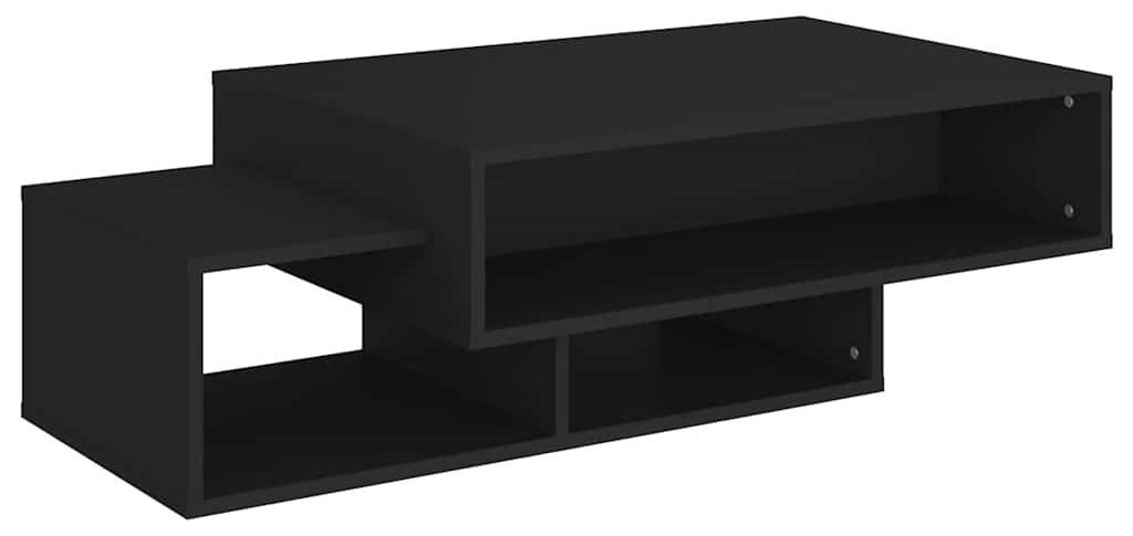 vidaXL Konferenční stolek černý 105x55x32 cm Materiál dřevo Obrázek produktu 