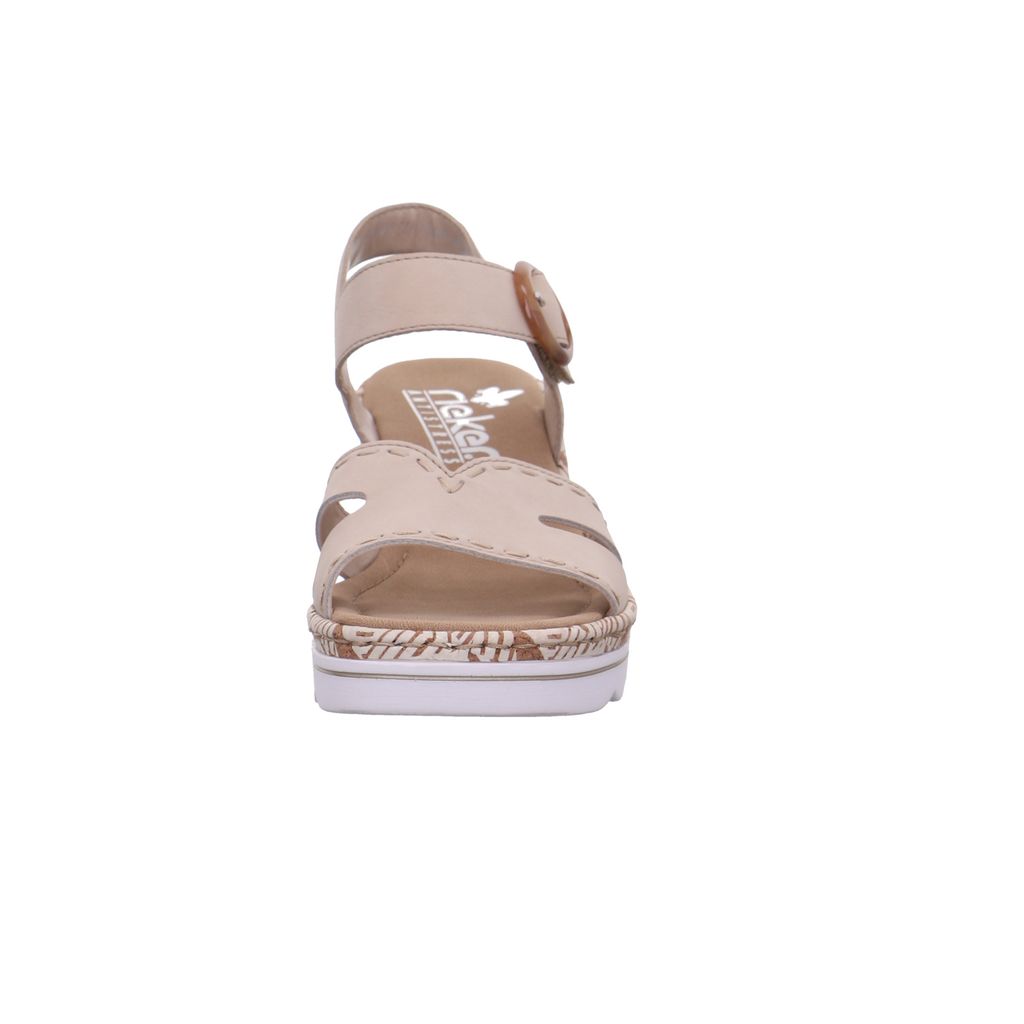 Rieker Keilsandaletten 67173 Damen 31353430373139 Beige 37 Produktbild 53