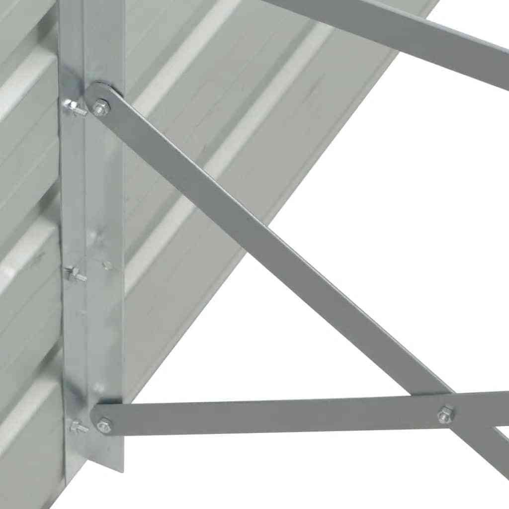 vidaXL Zahradní zvýšený záhon z pozinkované oceli 480x80x77 Obrázek produktu 6