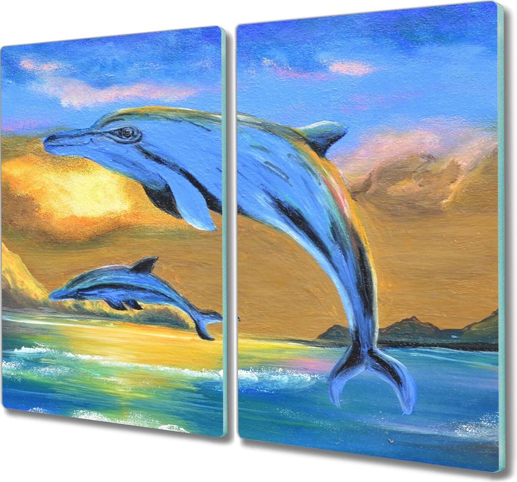 Coloray Kochplattenabdeckung Herdabdeckplatte 2x30x52 cm Produktbild 