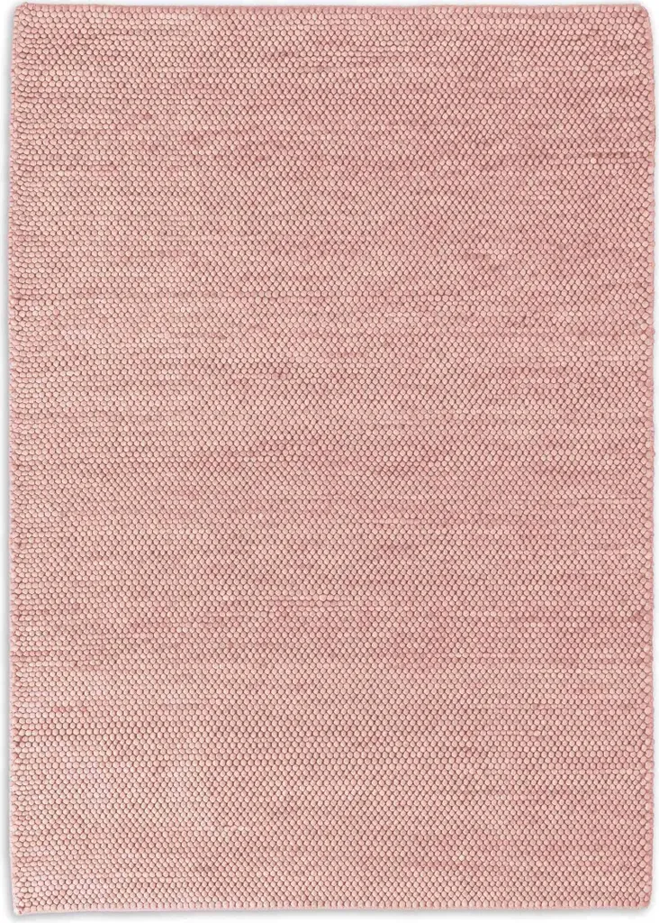 Tapis à poils longs Poppy Rose 70x140 cm - Ultra moelleux et résistant