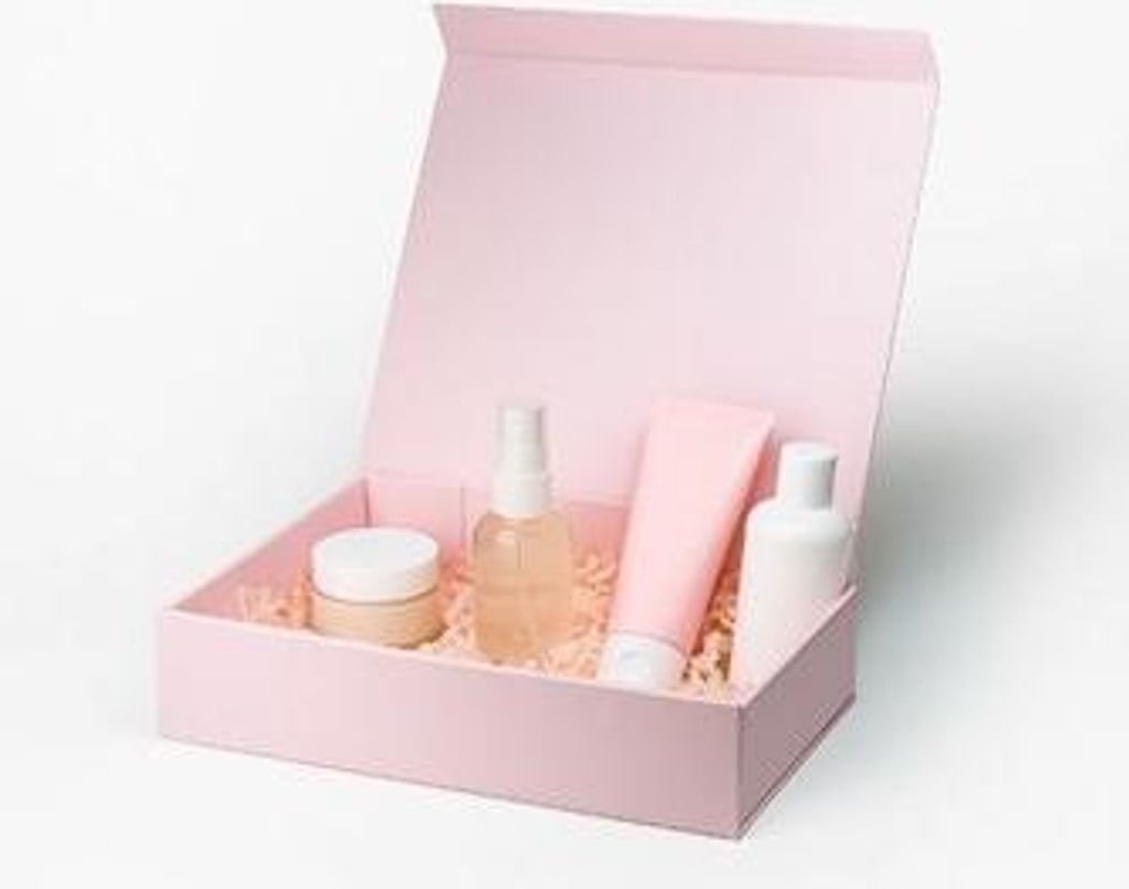 Magnetische Geschenkbox Rosa 330 x 255 x 70 mm (Außenmaße) Produktbild 