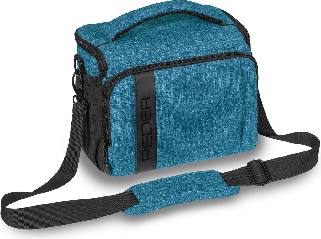 PEDEA Kameratasche Gr. XL FASHION Foto Tasche, blau Produktbild 