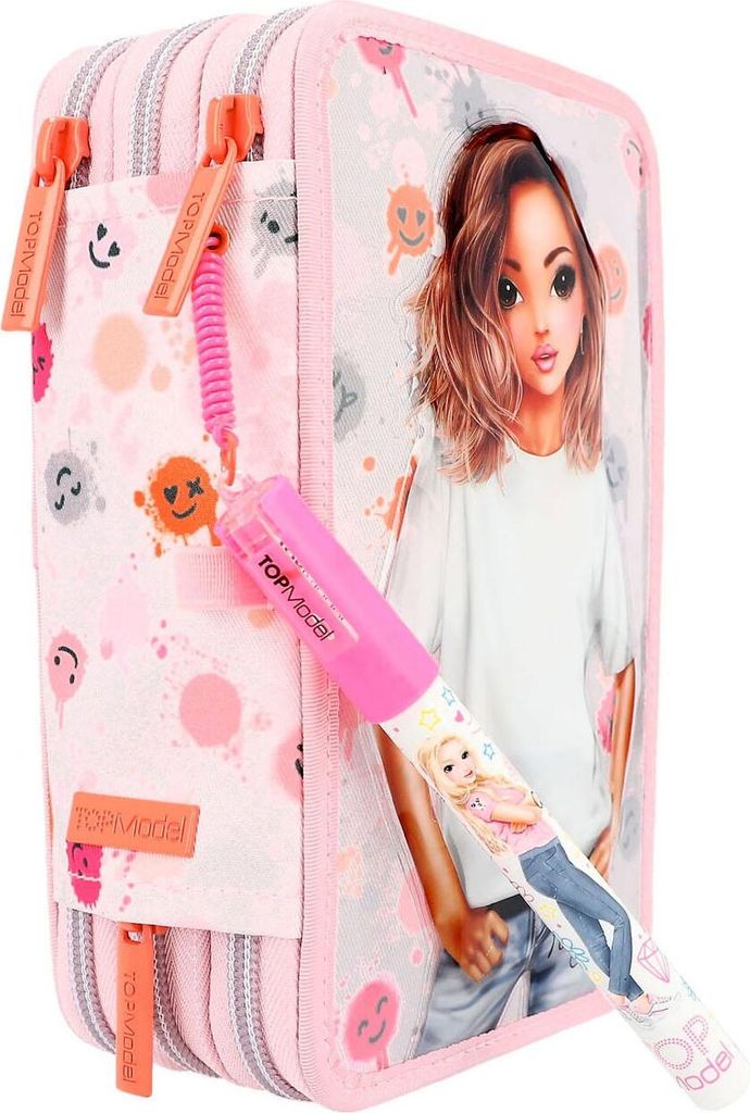 TOPModel 3-Fach Federtasche mit Stift HAPPY TOGETHER Produktbild 3