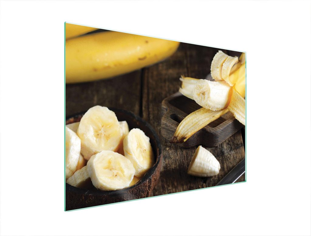 Glasschutzplatte Für Herd 70X52 Banane