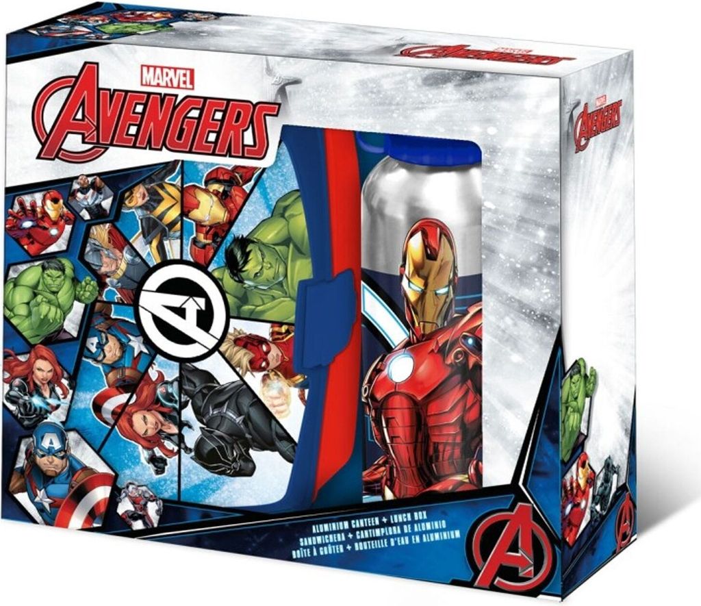 Marvel: Avengers - Set da pranzo: cestino per il pranzo e Immagine del prodotto 