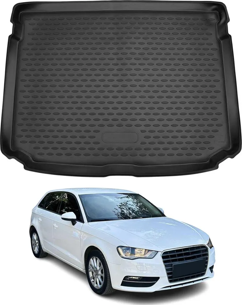 Tappetino Bagagliaio Audi A3 8V 2012-2020 | Vasca Gomma TPE Premium