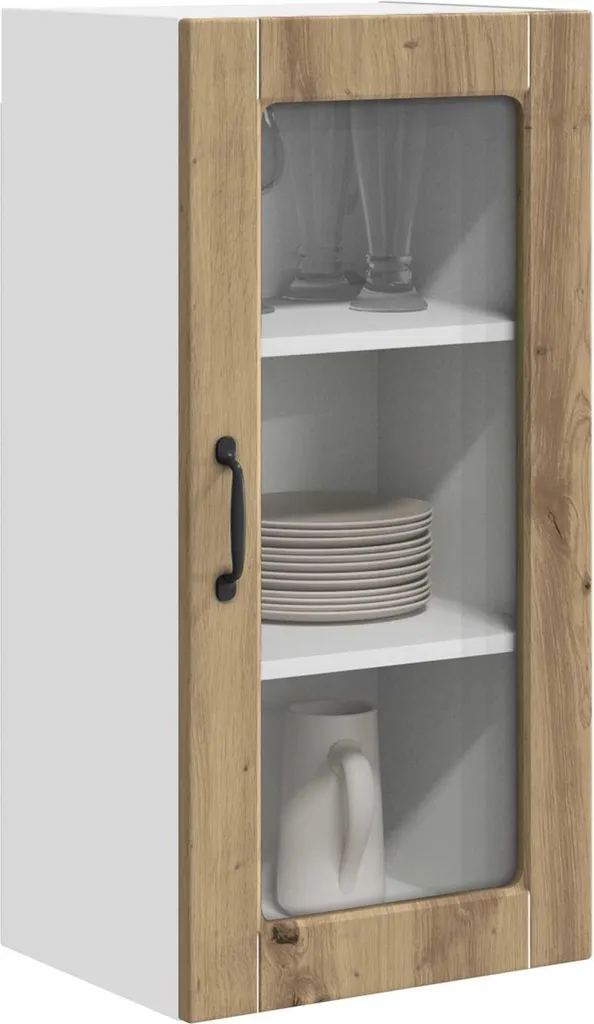 Mobiletto Cucina SYFAX™ Rovere 40x80cm | Mobile Dispensa Design Moderno