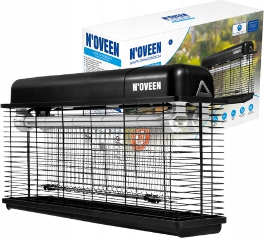 Lampa Owadobójcza N'oveen Ikn36 Ipx4 36W Na Komary Muchy Zdjęcie produktu 