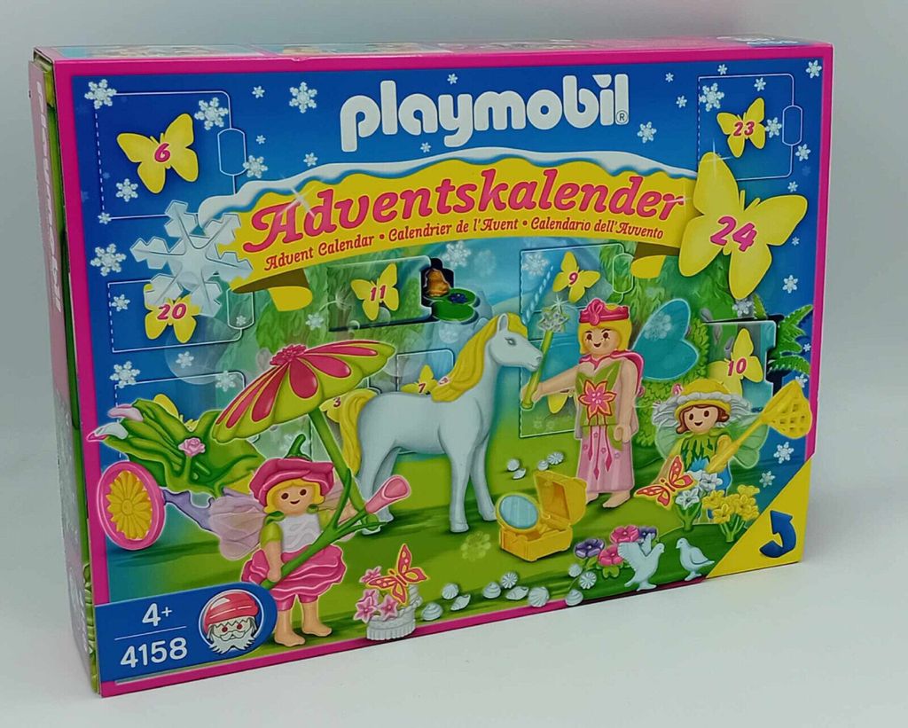 PLAYMOBIL 4158 Adventskalender Einhorn im Feenland