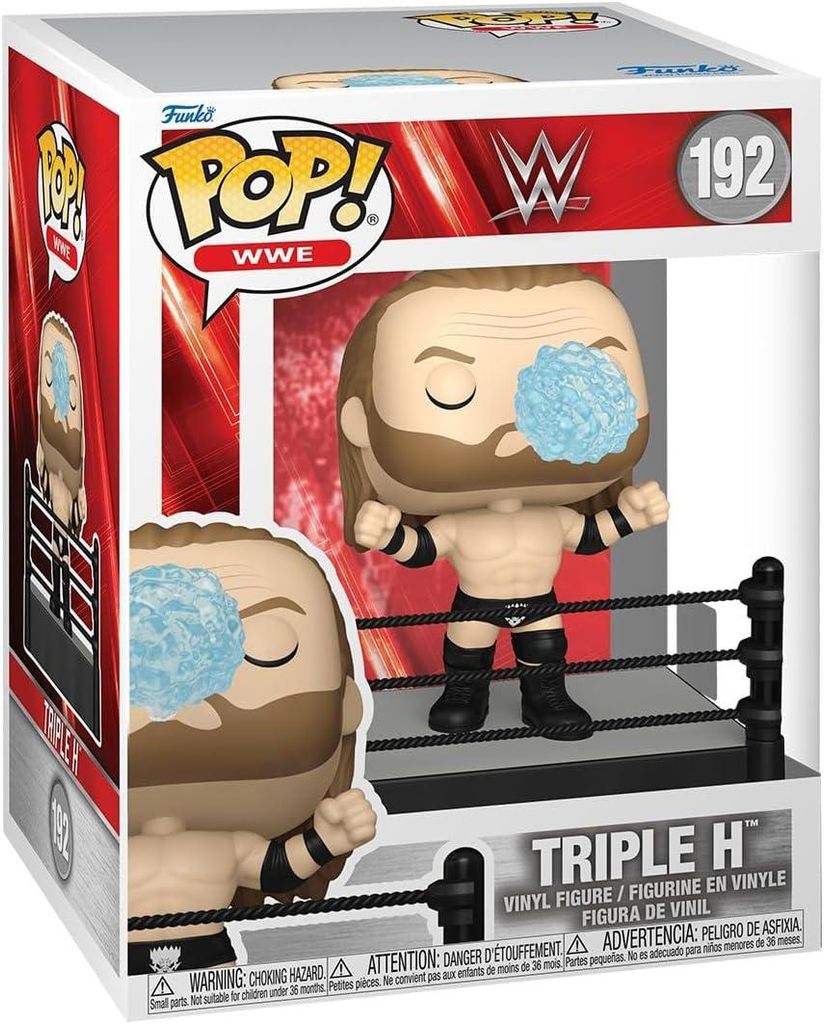 Funko WWE Figur Triple H Ring Entrance Pop Vinyl Sammlerstück