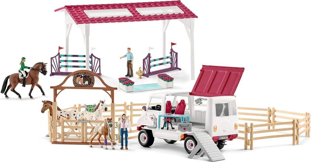 schleich HORSE CLUB Fitness Check for the big tournament, 5 Produktbild 