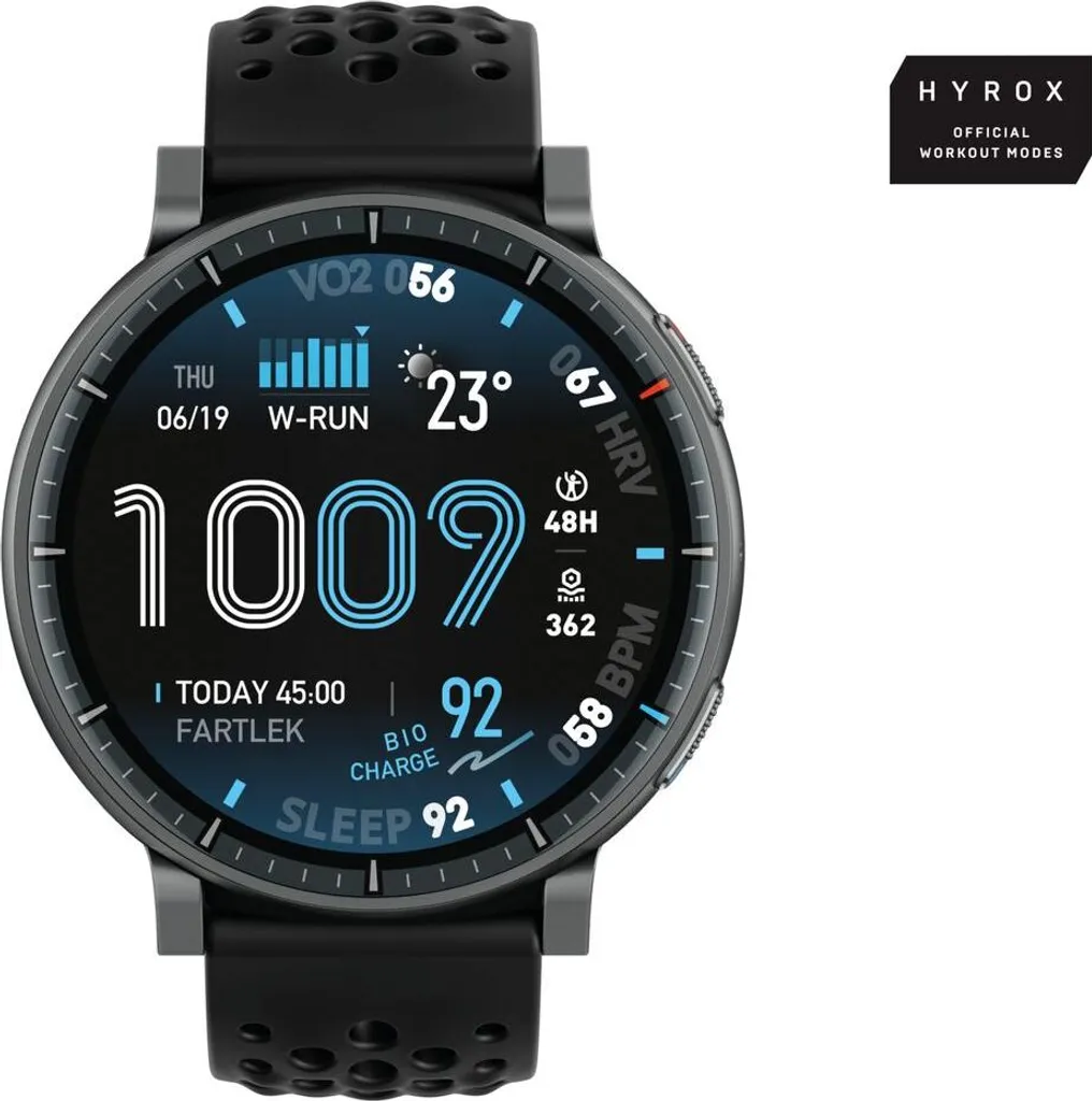 Montre intelligente Amazfit W2556GL1N Noir 1,5 pouce Sport Connectée