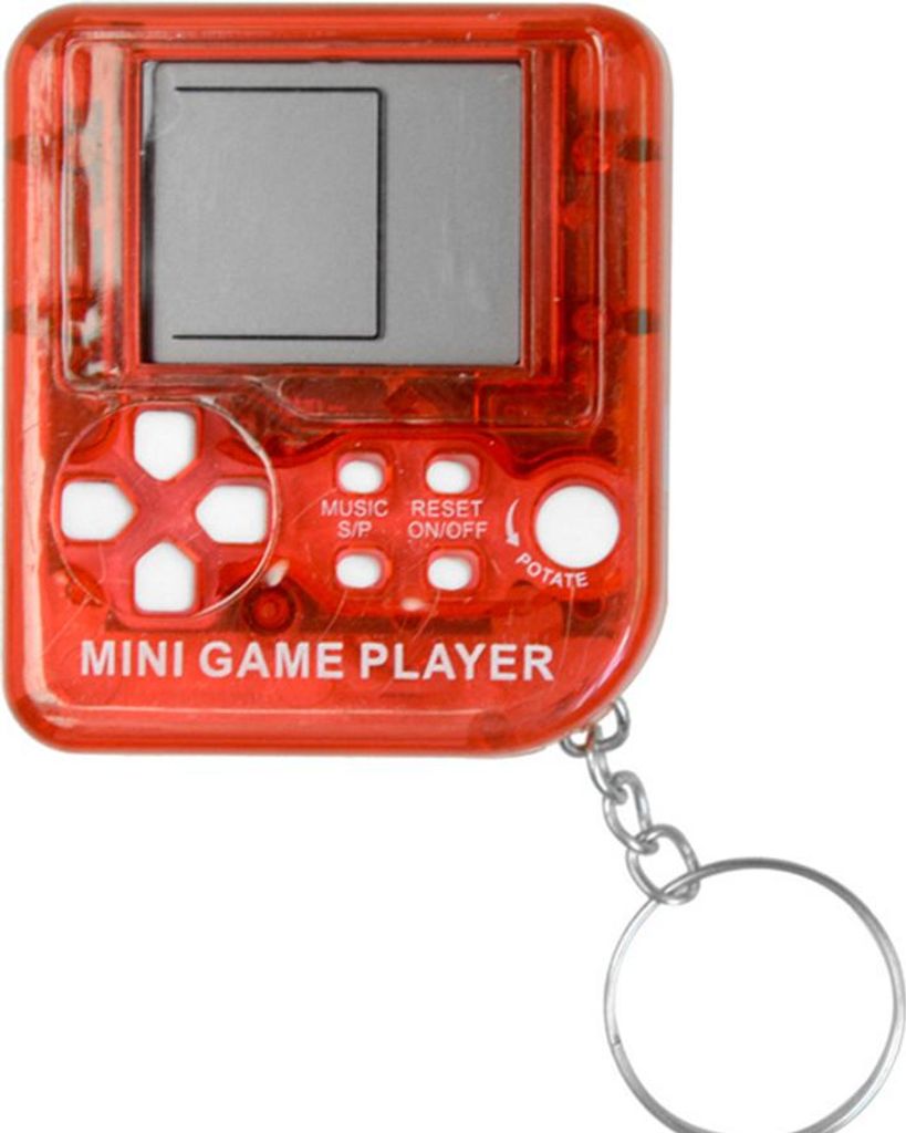 Tragbare Mini Retro Classic Game Console Keychain LCD -Handheld -Player Anti -Stress -Elektronikspielzeug