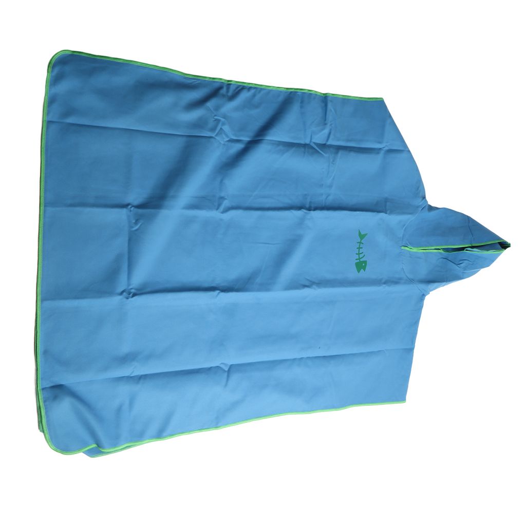 Wickelponcho-Handtuch aus Mikrofaser, bequem, schnelltrocknend, mit Kapuze, saugfähig, ideal für Strand und Badezwecke