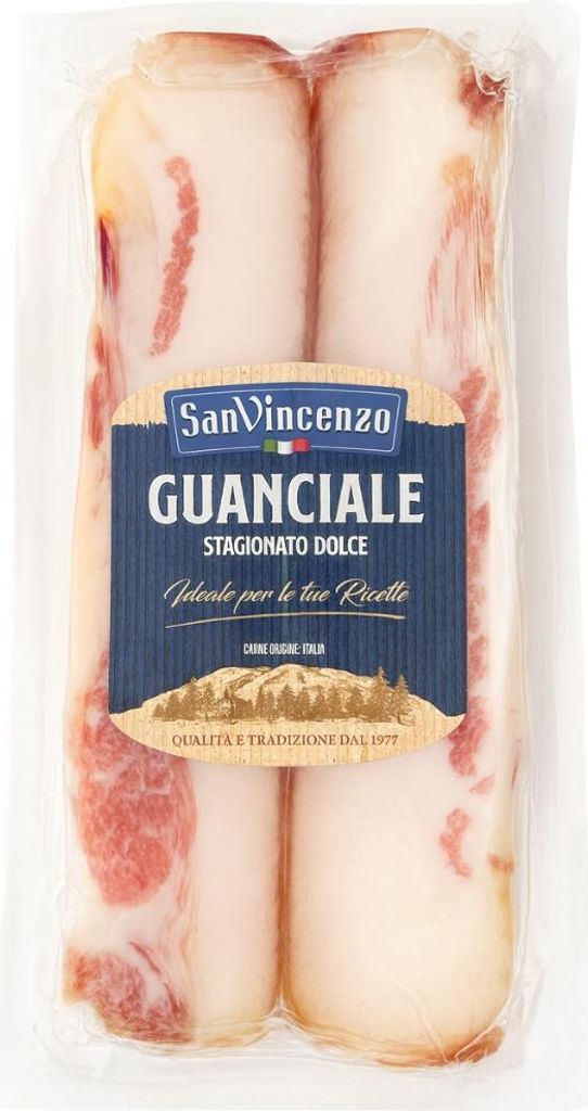 Guanciale gereift Dolce a Fette Italienisch 170g - San Produktbild 
