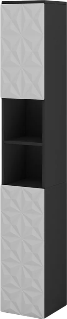 Vicco Edge Noir Model 40302 Meuble Colonne Salle de Bain 30x189,5 cm