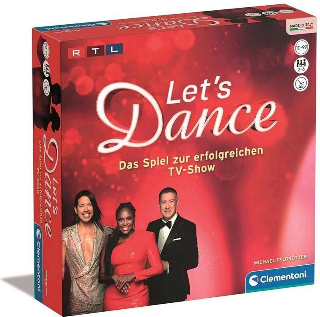 Clementoni Let's Dance - Il gioco del programma televisivo Immagine del prodotto 