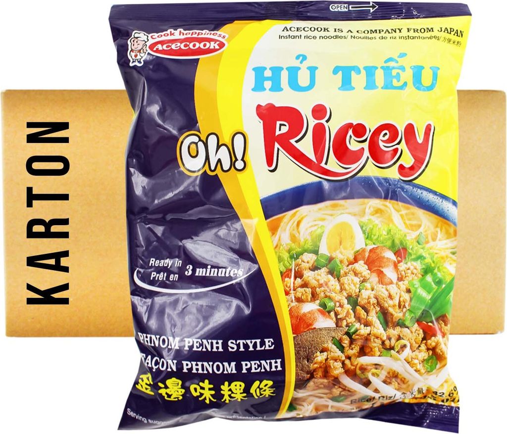 Acecook Reisnudeln Hu Tieu Nam Vang 24x71g