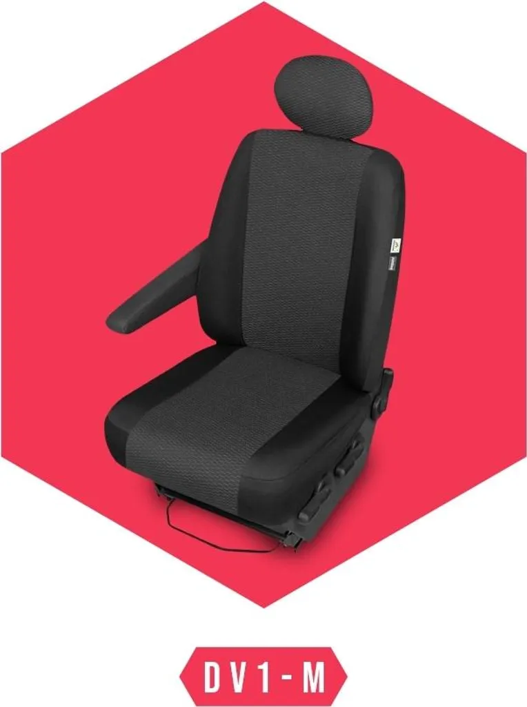 Coprisedile Tecnico per KIA Pregio 96-06 Nero - Resistenza Industriale