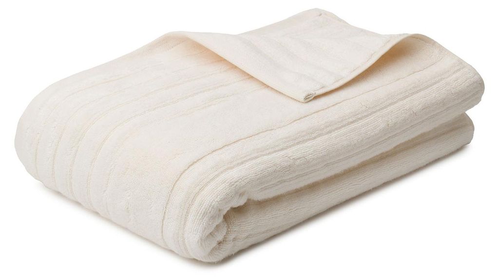 Gözze Frottierserie Mailand Bamboo creme Saunatuch 80x200 cm