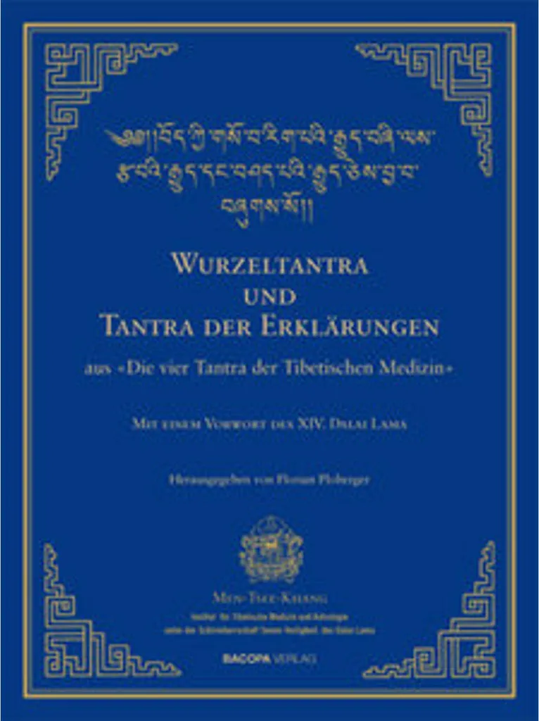 Livre rGyud-bZhi Wurzel-Tantra et Tantra des explications tibétain