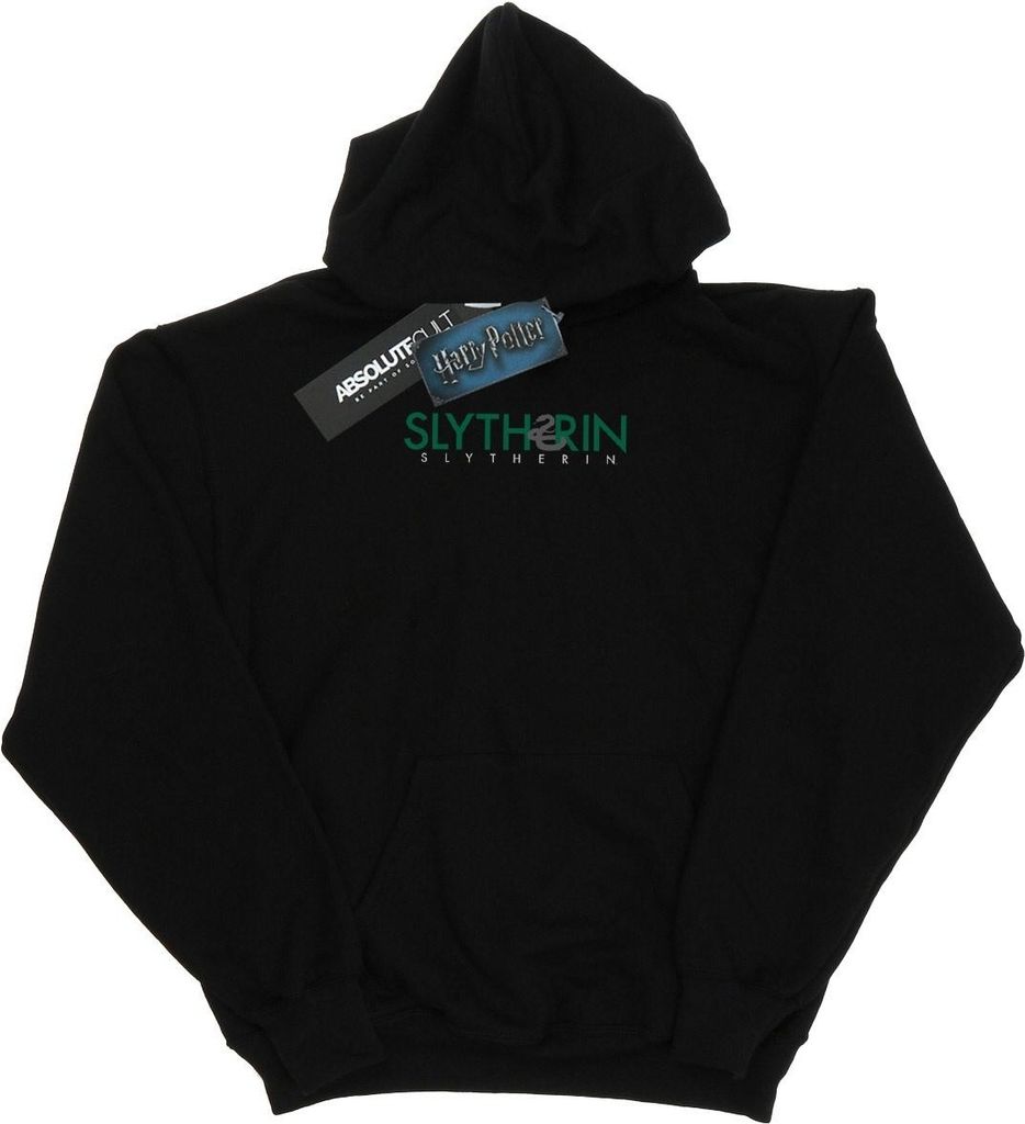 Harry Potter - "Slytherin" Kapuzenpullover für Damen BI3392 (XL) (Schwarz)