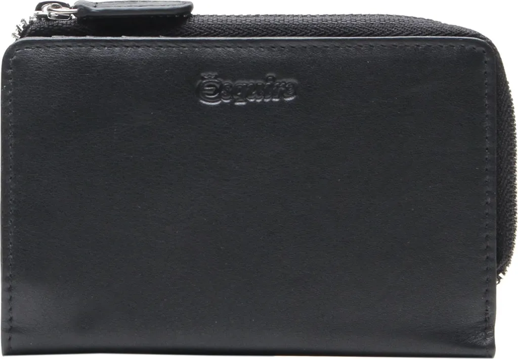 Esquire Viktoria 62 Wallet Black - Mini Portafoglio Donna in Pelle