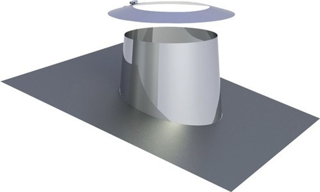 Jeremias DW-FU Dachdurchführung 5-15°m Blei- u.Wetterkragen 160mm